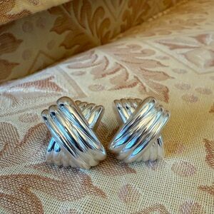 J. Crew Crisscross Earrings